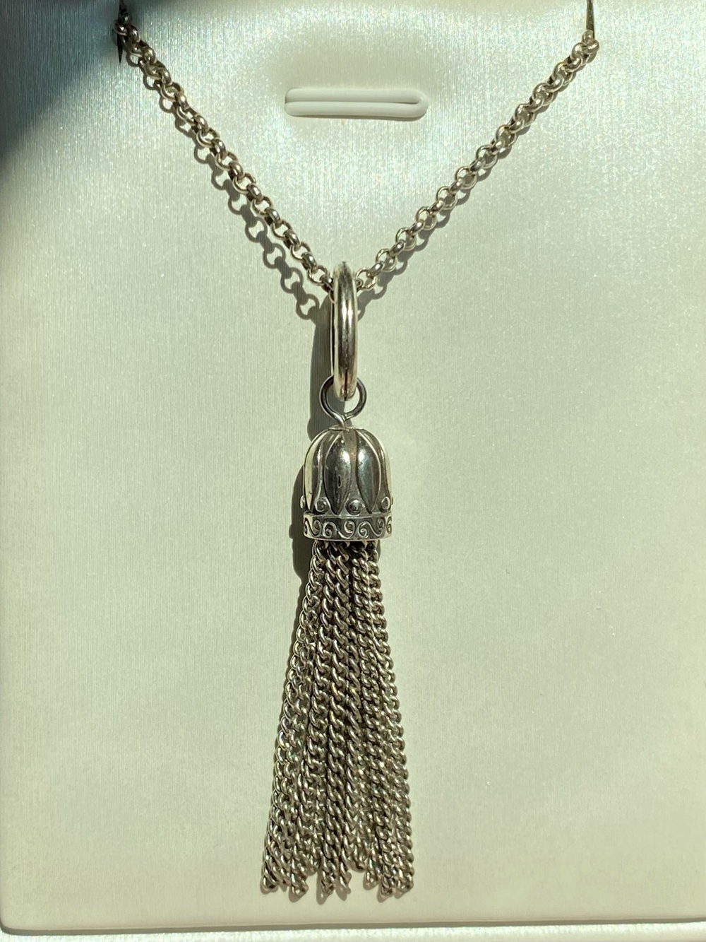 Brighton Tassel Charm with Interchangeable Charm Necklace